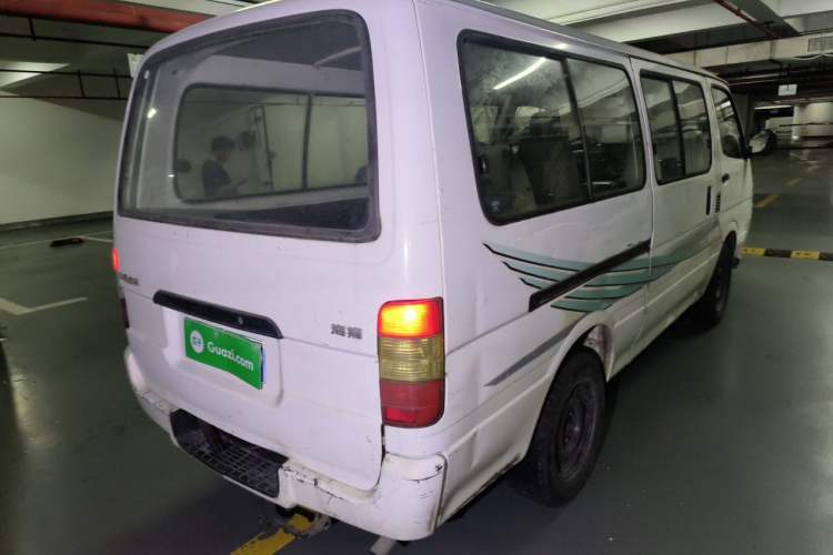 Used Jinbei Hiace 2018 2.0L Fifth-Generation Kuaiyun Luxury Standard Top 6-Seater V19S Rear Right 45 Deg
