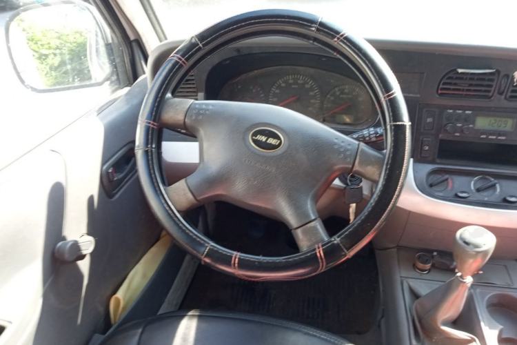 Used Jinbei Hiace 2018 2.0L Fifth-Generation Box Truck Standard Roof 2 Seats 4G21C Steering Wheel