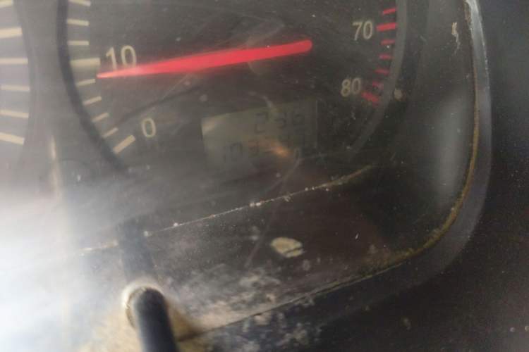 Used Jinbei Hiace  Odometer Close Up