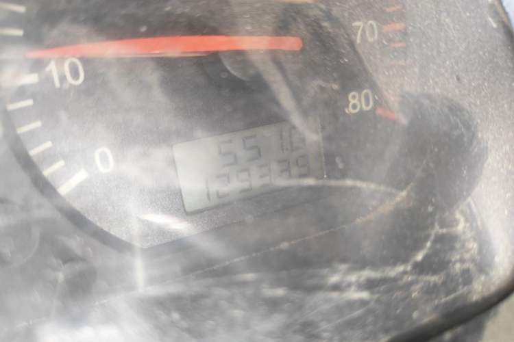 Used Jinbei Hiace  Odometer Close Up