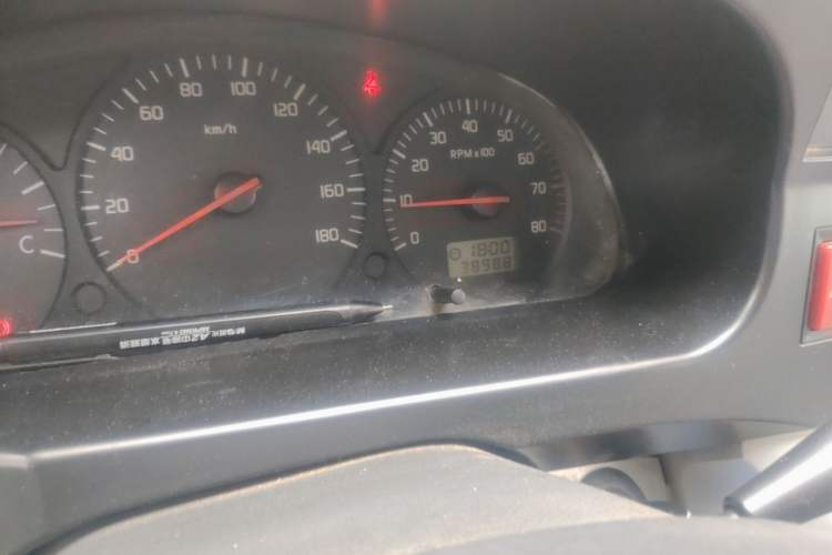 Used Jinbei Hiace  Odometer Close Up