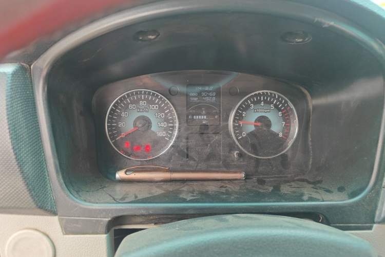 Used Jinbei Hiace  Odometer Close Up
