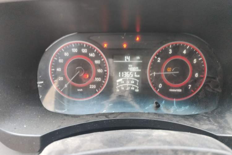 Used Jinbei Hiace 2020 2.0L Express King Series Deluxe Van Standard Roof China VI Emission Standard 1TZS Instrument Cluster