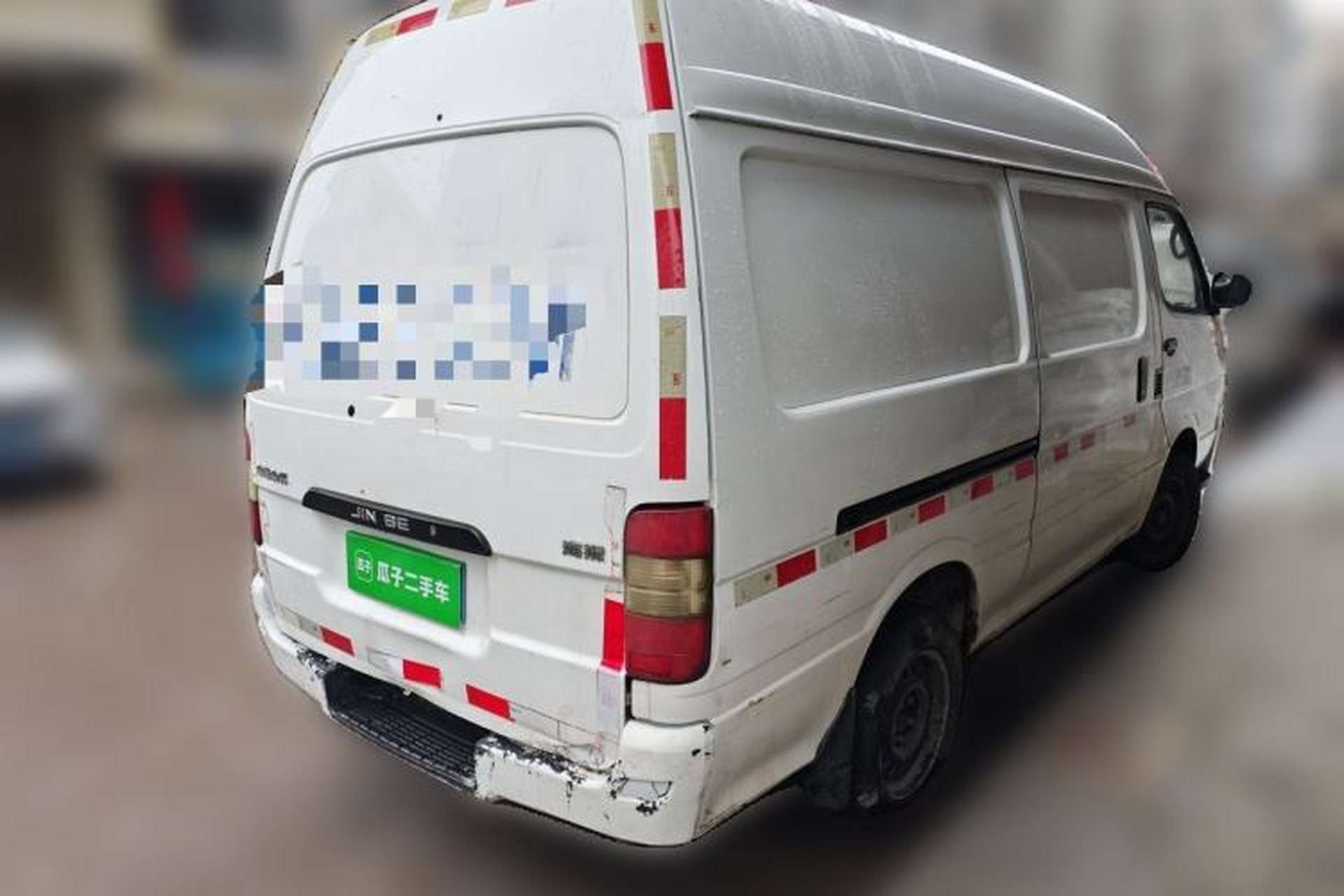Used Jinbei Hiace 2020 2.0L Express King Series Deluxe Van Standard Roof China VI Emission Standard 1TZS Rear Right 45 Deg