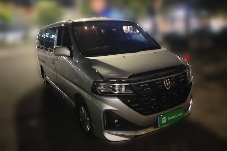 Used Jinbei Hiace King 2021 2.0L Business King Series Enjoyment Version Standard Top 9-Seater 1TZS Front Right 45 Deg