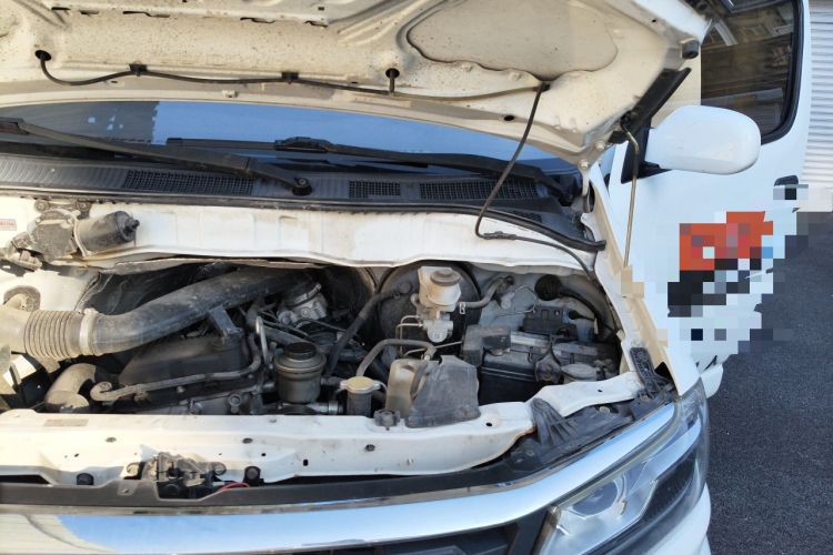 Used Jinbei Hiace King 2021 2.0L City Transport King Series Haoyun Version Standard Top 2-Seater 1TZS Engine Bay Left