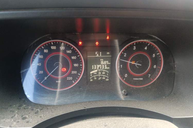 Used Jinbei Hiace King 2021 2.0L City Transport King Series Express Model Standard Top 6-Seater 1TZS Instrument Cluster
