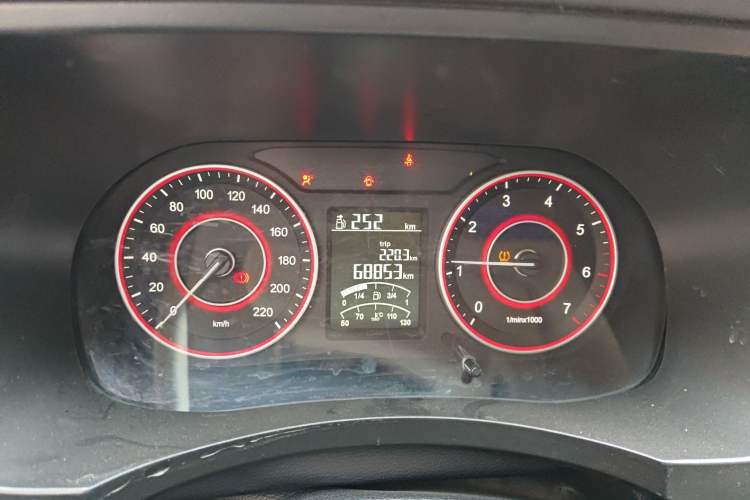 Used Jinbei Hiace King 2021 2.0L City Transport King Series Express Model Standard Top 6-Seater 1TZS Instrument Cluster