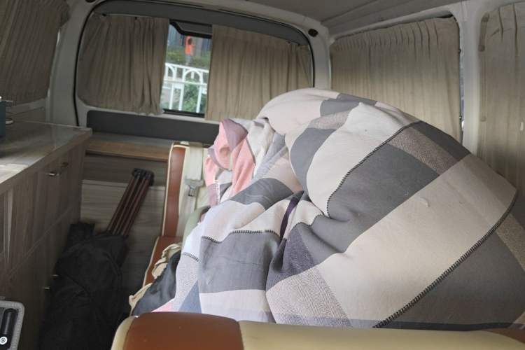 Used Jinbei Hiace King 2021 2.0L City Transport King Series Express Model Standard Top 6-Seater 1TZS Left Rear Seat