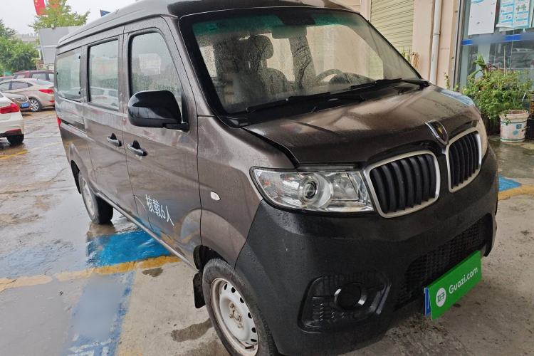 Used Jinbei Hiace X30 2021 1.5L Standard Model Central Air Conditioning EPS Version Bus China VI Emission Standard SWC15M Front Right 45 Deg
