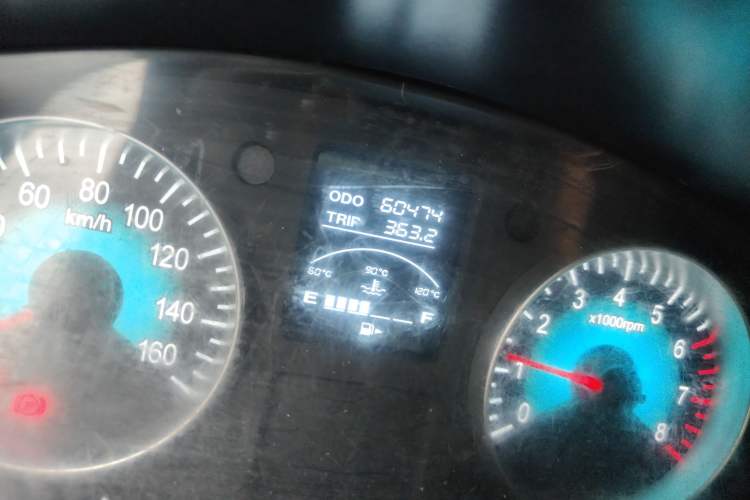 Used Jinbei Hiace X30 2021 1.5L Wealthy Edition Bus China VI Standard SWC15M Odometer Close Up