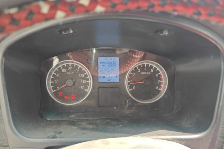 Used Jinbei Hiace X30 2013 1.3L Standard Version Odometer Close Up