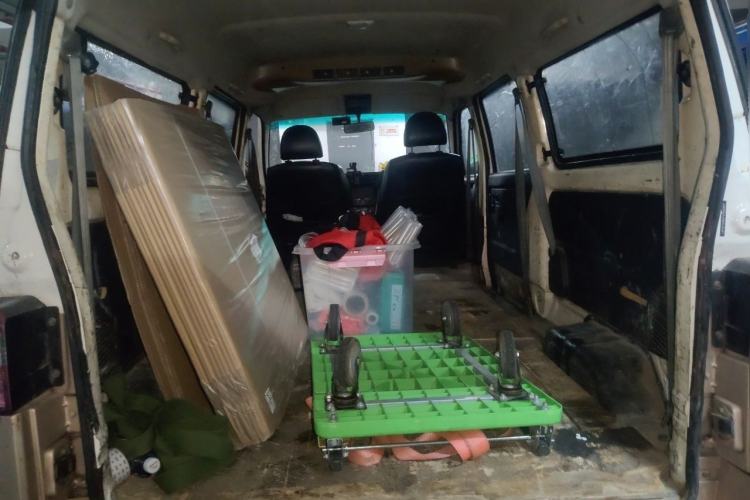 Used Jinbei Hiace X30 2013 1.3L Standard Version Trunk
