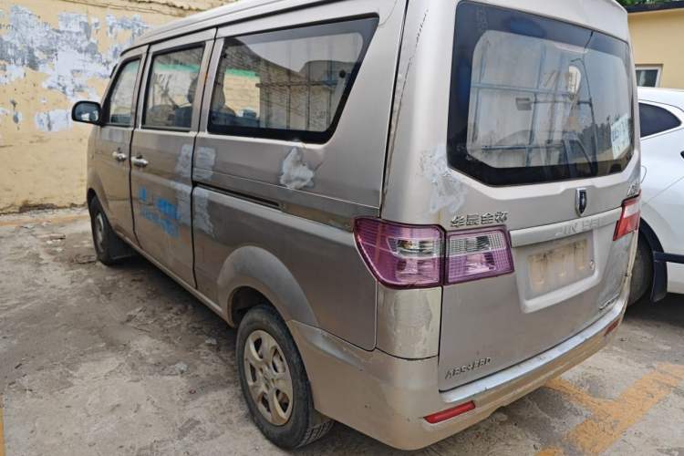 Used Jinbei Hiace X30 2015 1.3L Flagship Model Rear Left 45 Deg