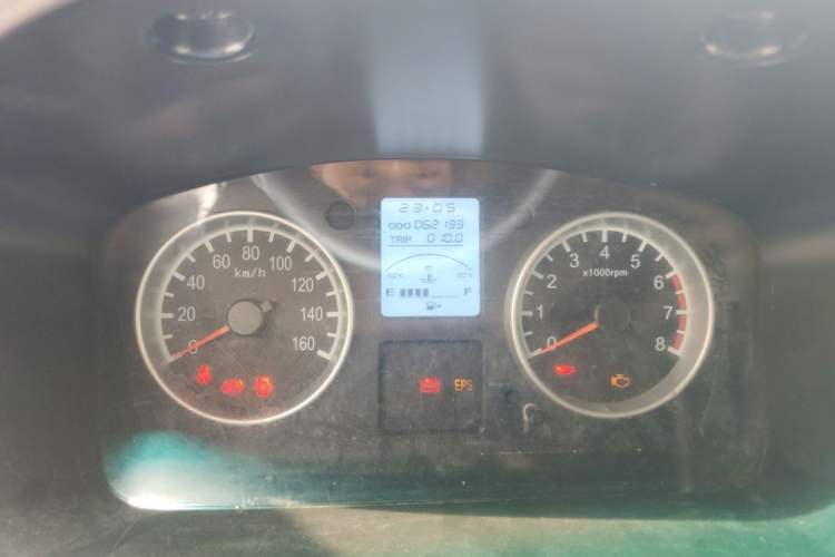 Used Jinbei Hiace X30 2016 1.3L Van Comfort Edition DLCG12 Odometer Close Up