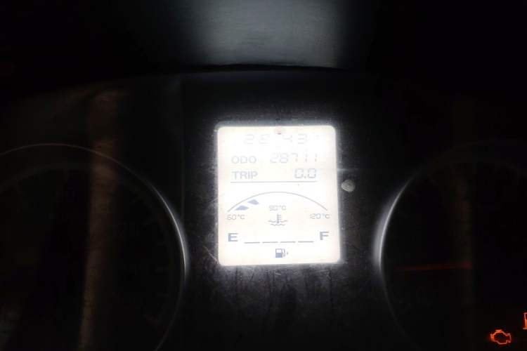 Used Jinbei Hiace X30 2018 1.5L Standard Edition DLCG14 Odometer Close Up