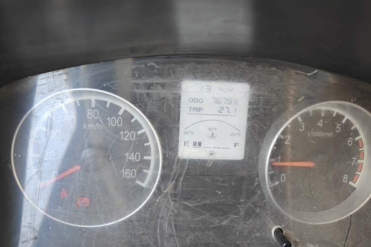 Used Jinbei Hiace X30 2018 1.3L Standard Edition DLCG12 Odometer Close Up