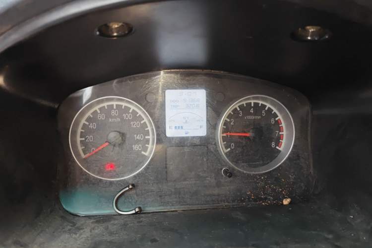 Used Jinbei Hiace X30 2018 1.3L Cargo Van Standard Version DLCG12 Odometer Close Up