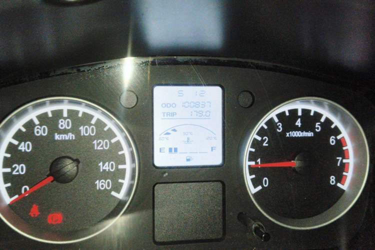 Used Jinbei Hiace X30 2018 1.3L Standard Edition DLCG12 Odometer Close Up