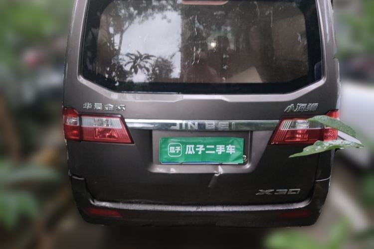 Used Jinbei Hiace X30 2018 1.5L CNG Cargo Van Comfort Model DLCG14 Rear