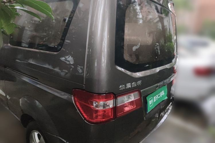 Used Jinbei Hiace X30 2018 1.5L CNG Cargo Van Comfort Model DLCG14 Rear Left 45 Deg