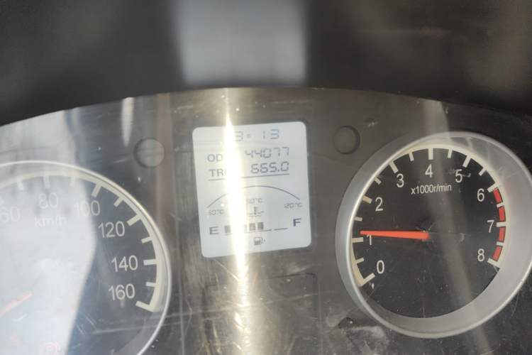 Used Jinbei Hiace X30 2018 1.3L Standard Edition DLCG12 Odometer Close Up