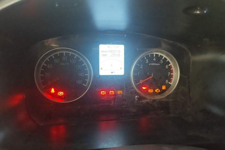 Used Jinbei Hiace X30 2018 1.3L Cargo Van Comfort Model DLCG12 Instrument Cluster