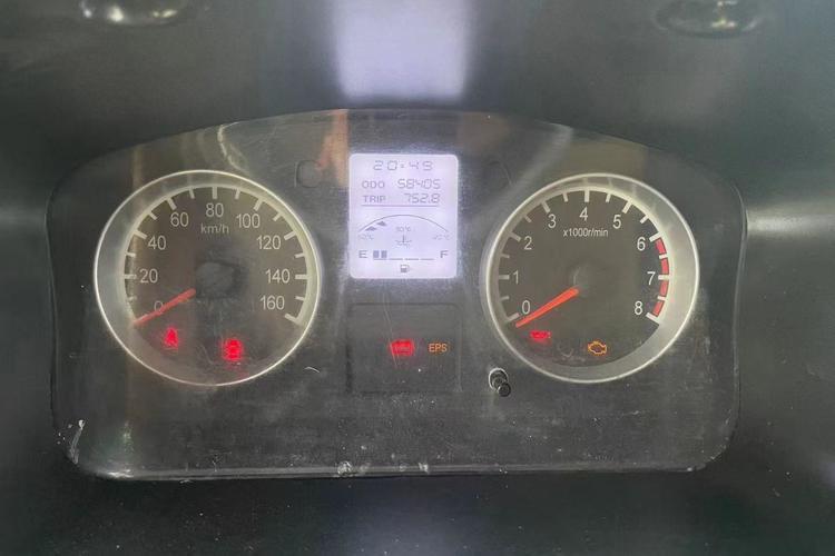 Used Jinbei Hiace X30 2018 1.3L Cargo Van Standard Version DLCG12 Odometer Close Up