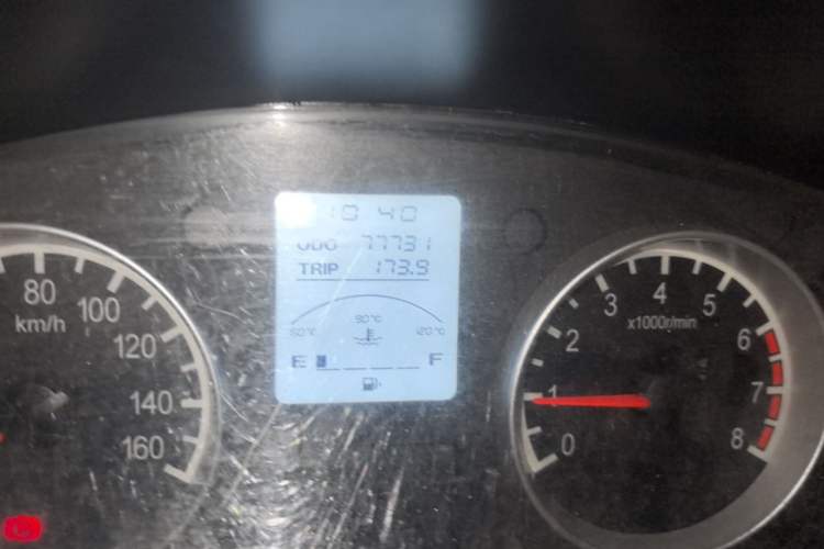 Used Jinbei Hiace X30 2018 1.5L Standard Edition DLCG14 Odometer Close Up