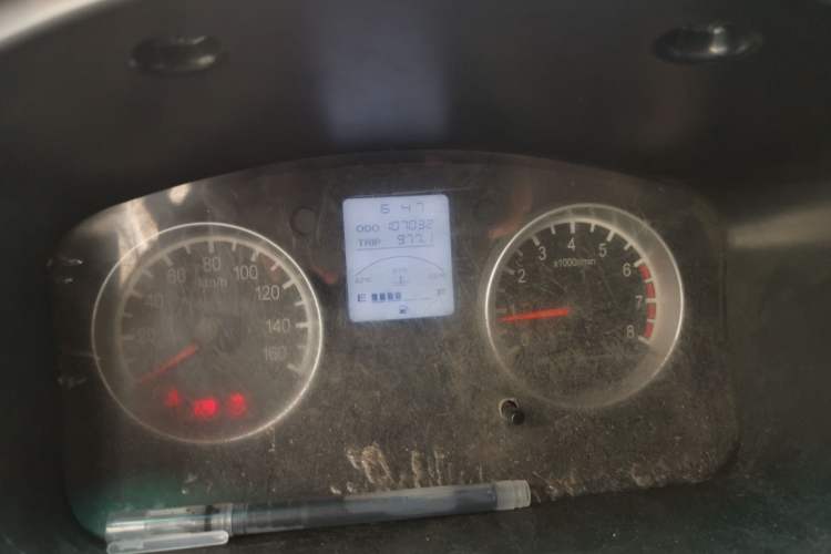 Used Jinbei Hiace X30 2018 1.3L Cargo Van Standard Version DLCG12 Odometer Close Up