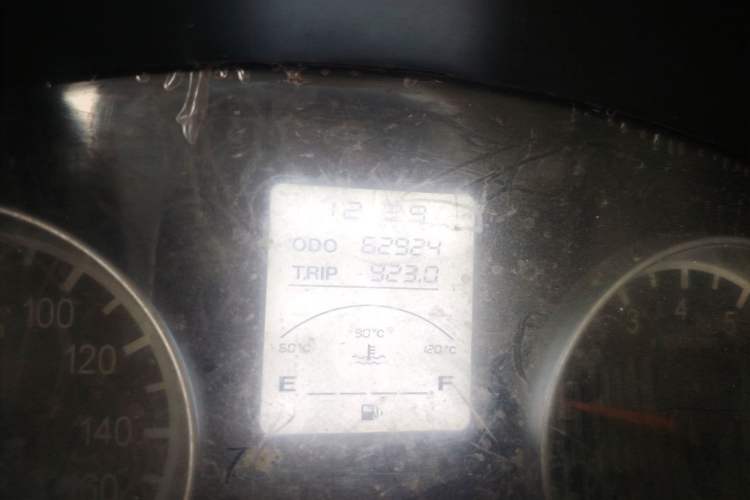 Used Jinbei Hiace X30 2019 1.5L Van Standard Model China VI SWC15M Odometer Close Up