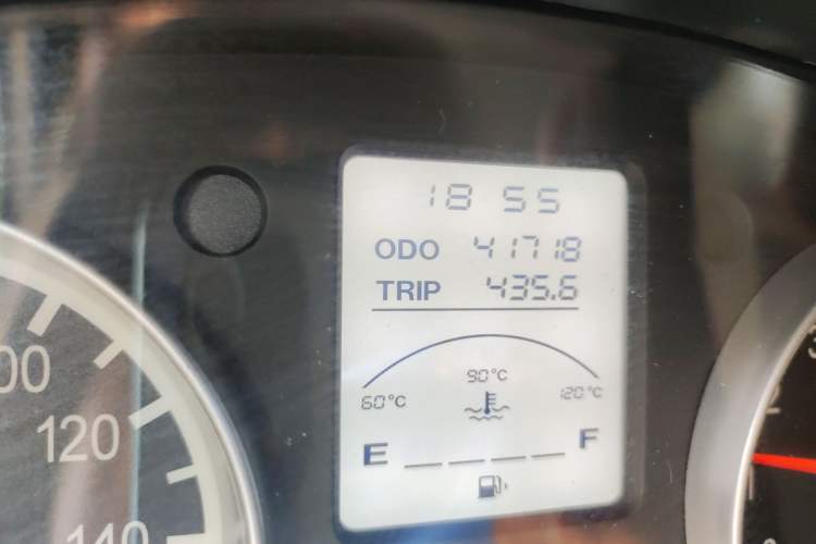 Used Jinbei Hiace X30 2019 1.5L Comfort Edition China VI SWC15M Odometer Close Up