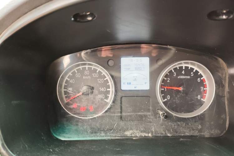 Used Jinbei Hiace X30 2019 1.5L Standard Version China VI SWC15M Odometer Close Up