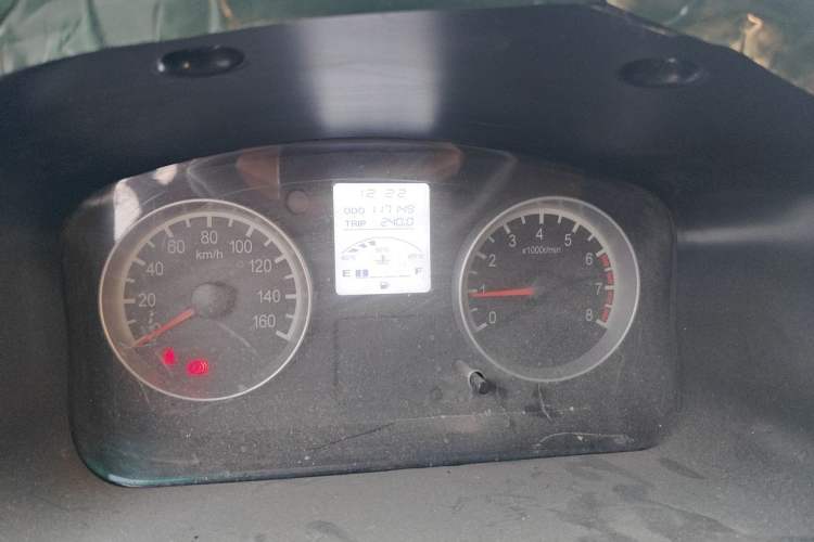 Used Jinbei Hiace X30 2019 1.5L Van Standard Model China VI SWC15M Odometer Close Up