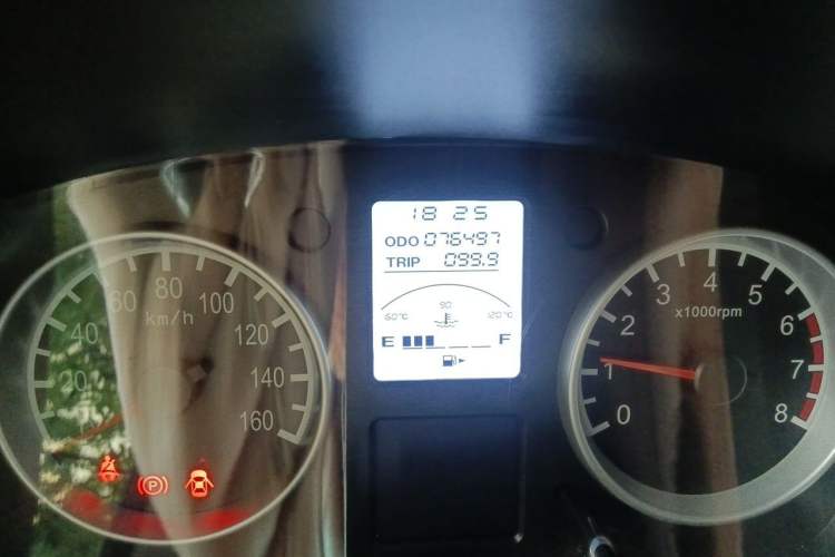 Used Jinbei Hiace X30 2019 1.5L Comfort Edition China VI SWC15M Odometer Close Up