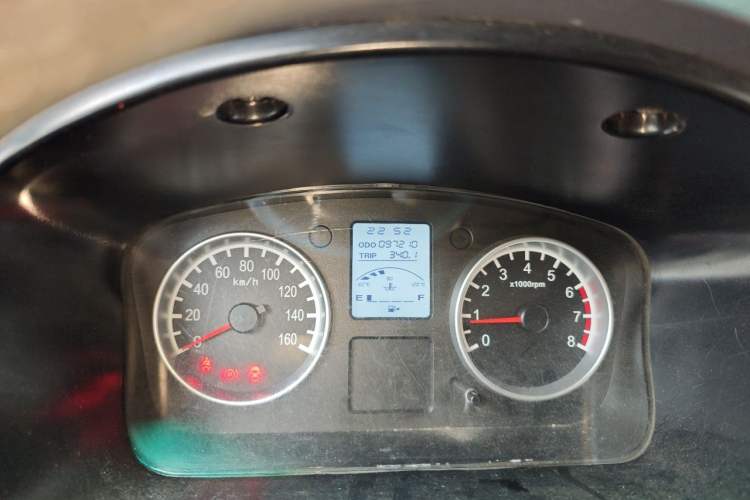 Used Jinbei Hiace X30 2019 1.5L Standard Version China VI SWC15M Odometer Close Up