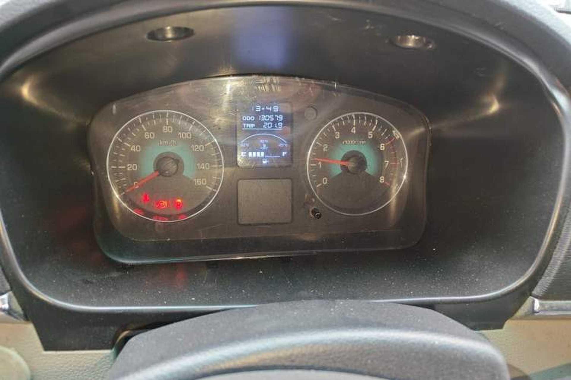 Used Jinbei Hiace X30  Odometer Close Up
