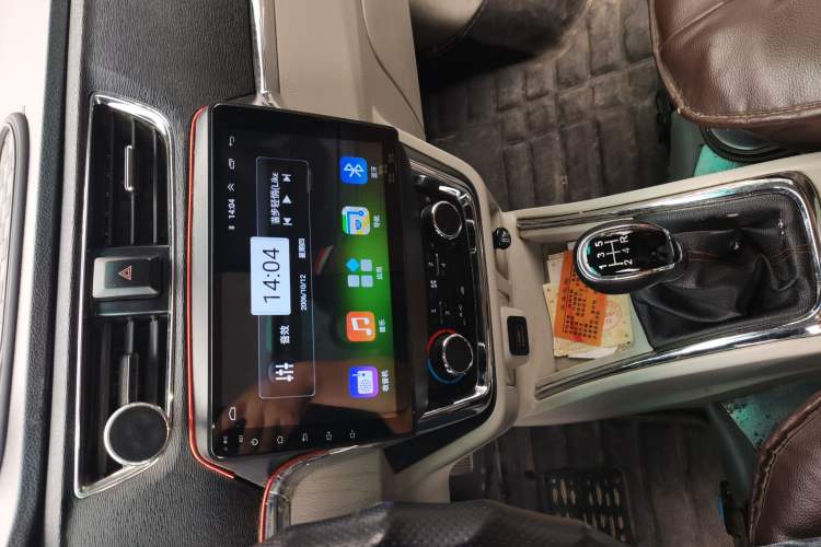 Used Jinbei Hiace X30 2019 1.5L Van Standard Model China VI SWC15M Audio And AC Panel