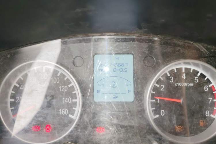 Used Jinbei Hiace X30 2019 1.5L Standard Version China VI SWC15M Odometer Close Up