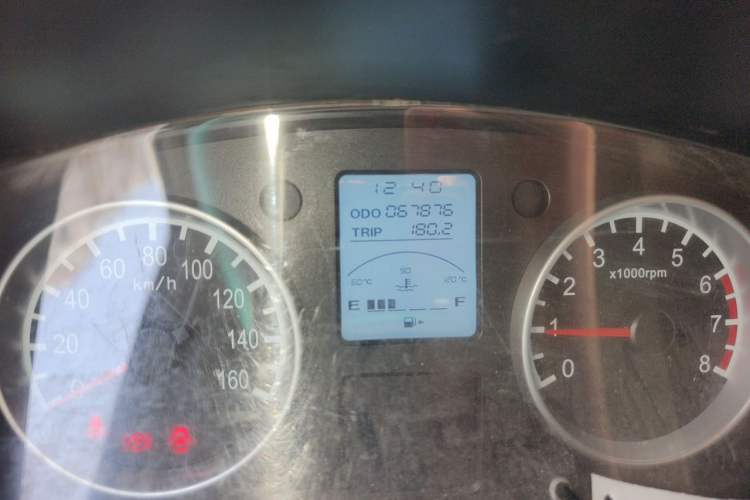 Used Jinbei Hiace X30 2019 1.5L Standard Version China VI SWC15M Odometer Close Up