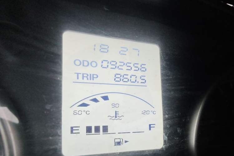 Used Jinbei Hiace X30 2020 1.5L Super-Comfortable Version China VI Standard SWC15M Odometer Close Up