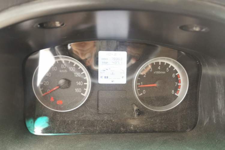 Used Jinbei Hiace X30  Odometer Close Up