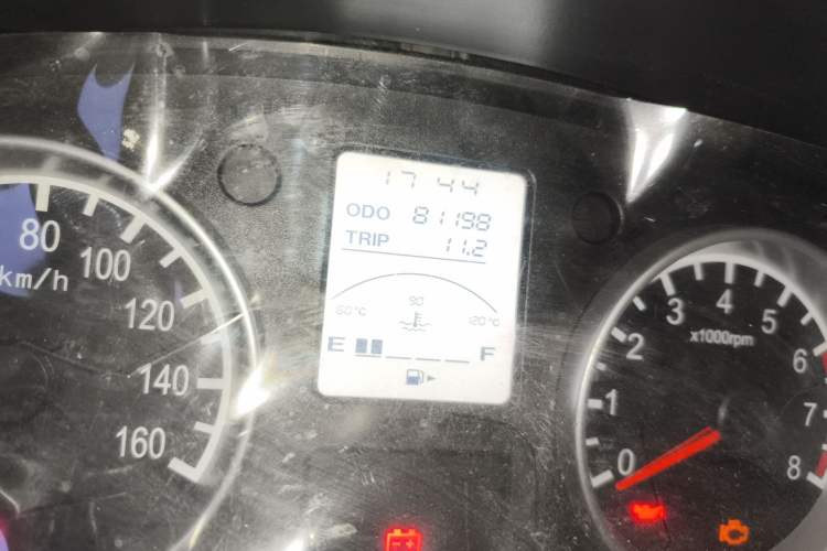 Used Jinbei Hiace X30 2020 1.5L Super-Comfortable Version China VI Standard SWC15M Odometer Close Up