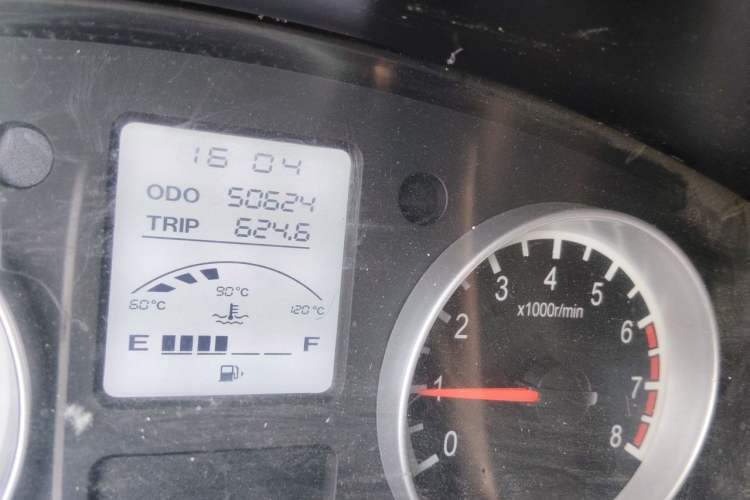 Used Jinbei Hiace X30 2020 1.5L Van Super-Enjoyment Model China VI Standard SWC15M Odometer Close Up