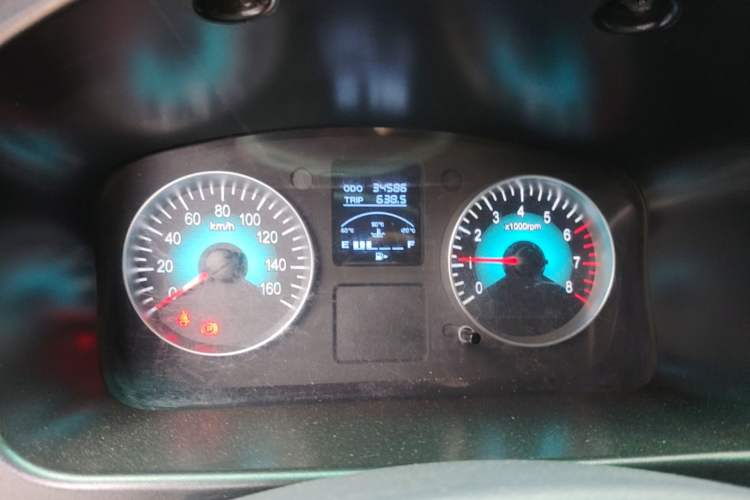 Used Jinbei Hiace X30 2020 1.5L Super-Comfortable Version China VI Standard SWC15M Odometer Close Up