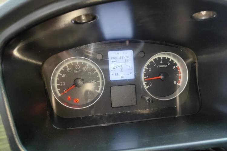 Used Jinbei Hiace X30 2020 1.5L Van Super-Enjoyment Model China VI Standard SWC15M Odometer Close Up