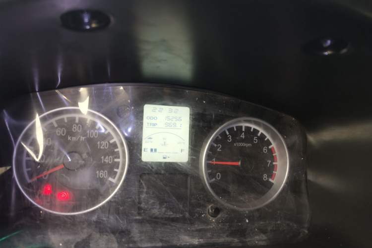 Used Jinbei Hiace X30 2020 1.5L Van Super-Enjoyment Model China VI Standard SWC15M Odometer Close Up