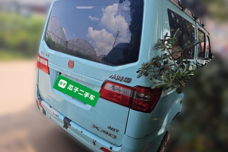 Used Jinbei Hiace X30 2021 1.5L Standard Version Air-Conditioner-Free Van China VI Emission Standard SWC15M Rear Right 45 Deg