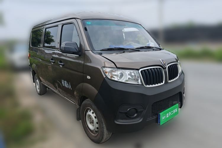Used Jinbei Hiace X30 2021 1.5L Standard Version Air-Conditioning-Free Bus China VI Emission Standard SWC15M Front Right 45 Deg