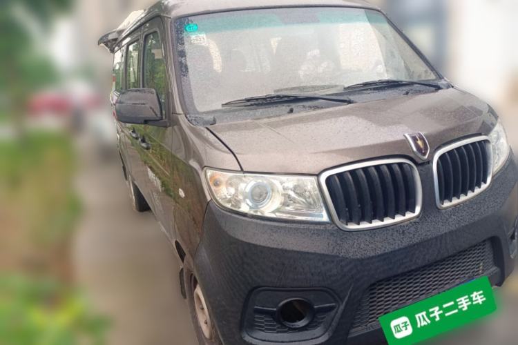 Used Jinbei Hiace X30 2021 1.5L Standard Version Air-Conditioning-Free Bus China VI Emission Standard SWC15M Front Right 45 Deg
